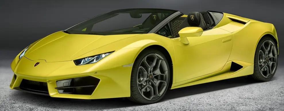 Lamborghini Huracan Spyder Claims 580 HP of Rear Wheel Action