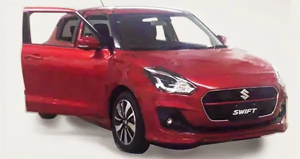 2017 Maruti Suzuki Swift Spotted Undisguised