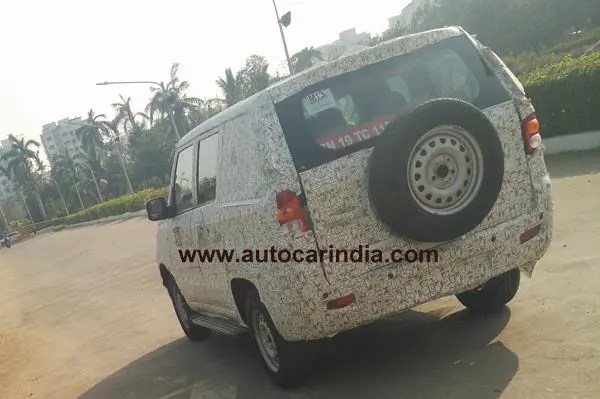 Upcoming Mahindra TUV500 Spied Testing in India