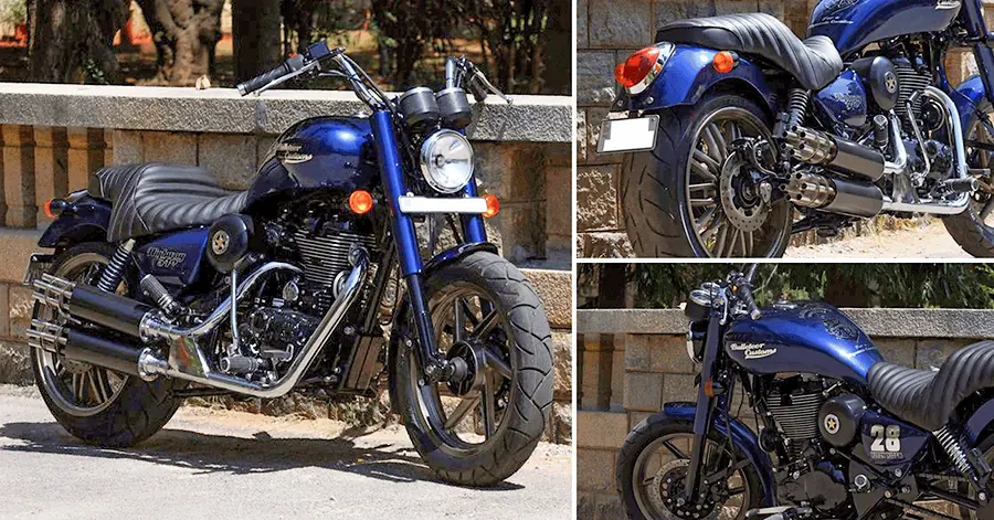 500cc Royal Enfield Nautilus Cruiser by Bulleteer Customs