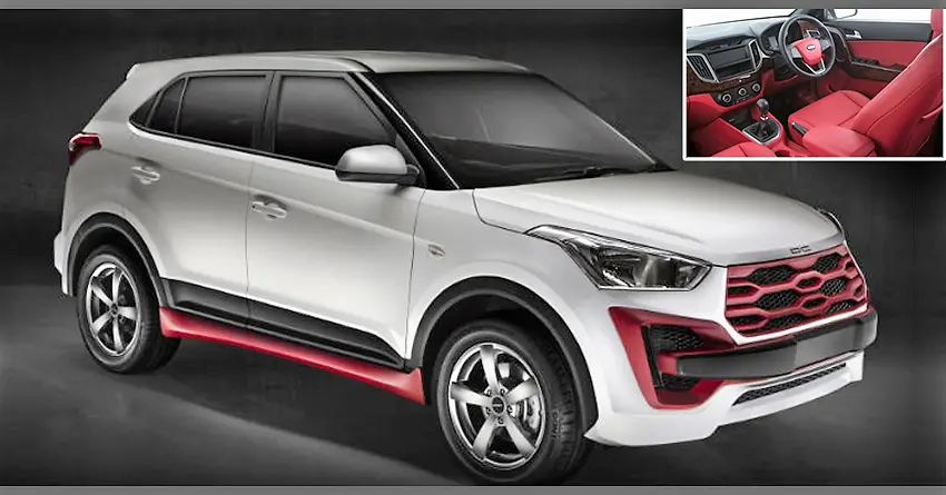 Modified Hyundai Creta SUV by DC Design