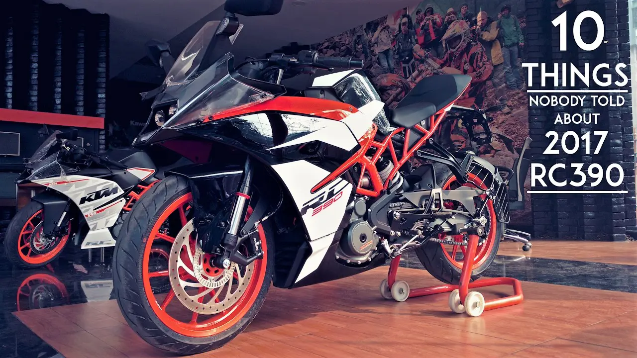 Detailed Video of the All-New 2017 KTM RC 390