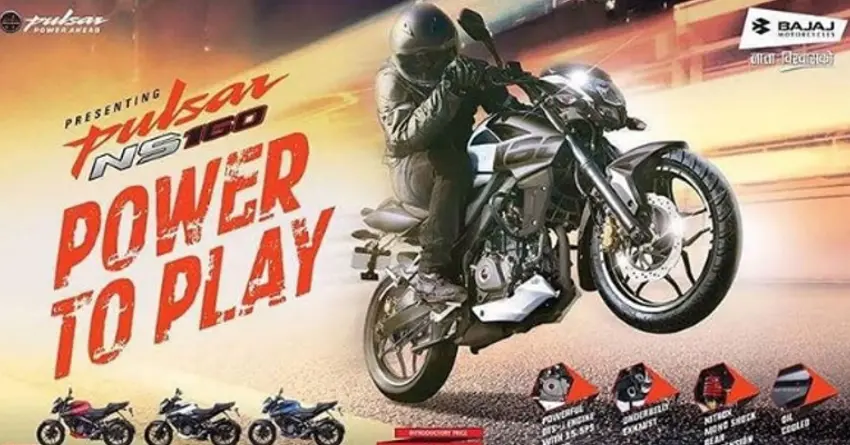 Bajaj Pulsar NS160 launched in Nepal @ NPR 259,900