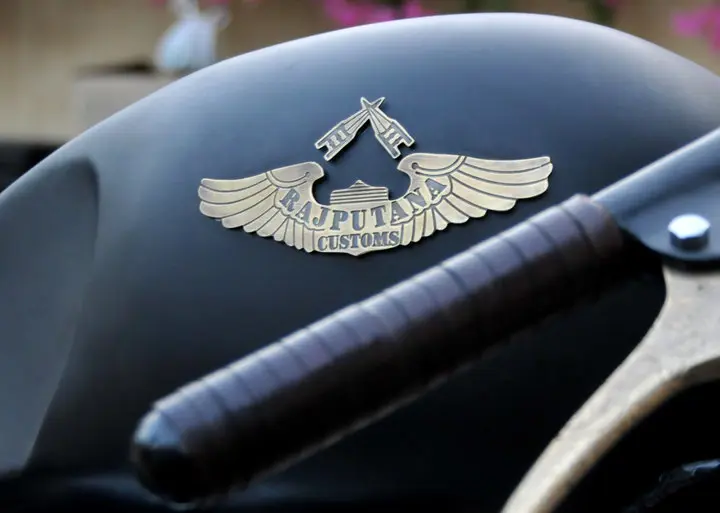 Royal Enfield Light Foot 500 by Rajputana Customs