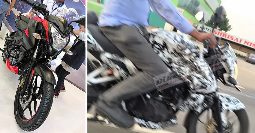 Bajaj Pulsar NS160 Spied Testing in India