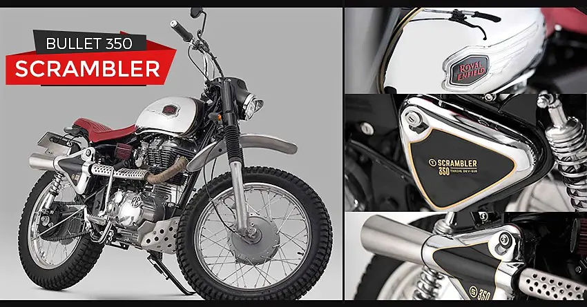Royal Enfield Bullet 350 Moltar Scrambler by Thrive Motorcycle