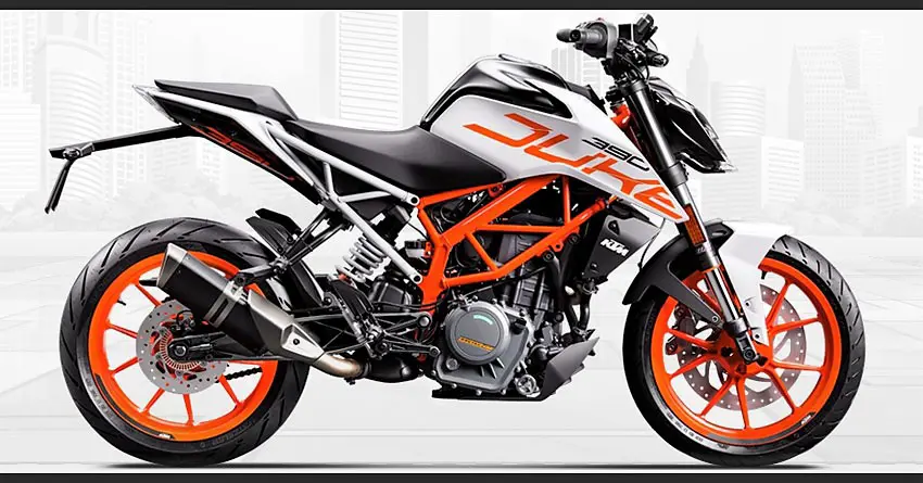 White KTM Duke 390 Mistakenly Sold in India