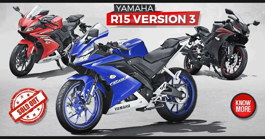 Yamaha R15 V3 Sold Out in 20 Minutes in Indonesia