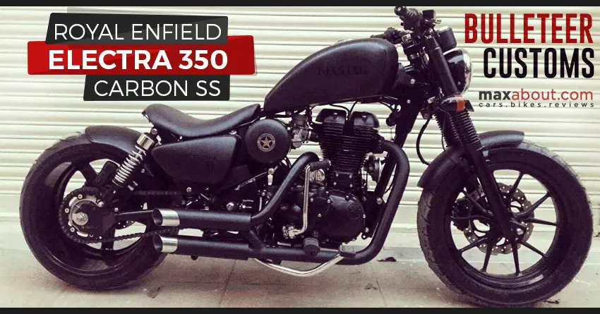 Royal Enfield Electra 350 Carbon SS 'Tonsing' by Bulleteer Customs