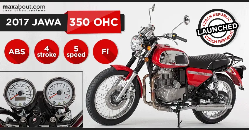 2017 Jawa 350 OHC 4-stroke Launched in Czech Republic
