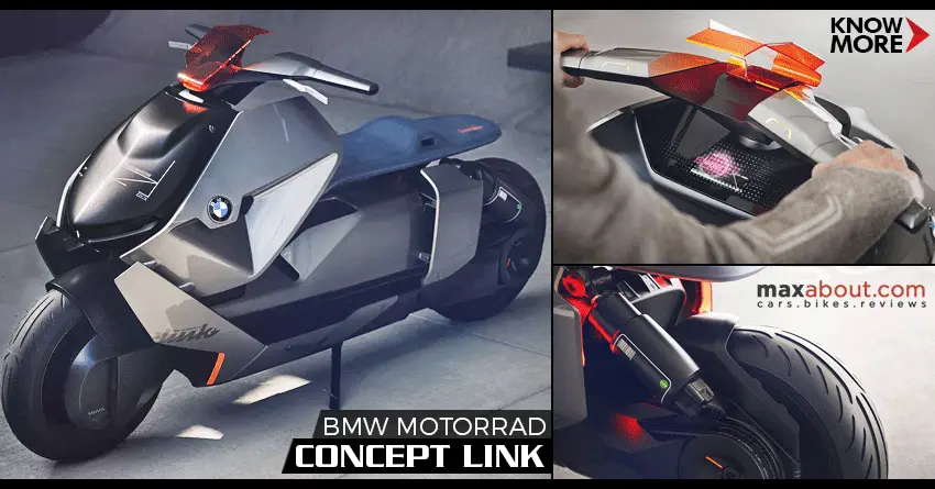 BMW Motorrad Concept Link Electric Scooter Unveiled