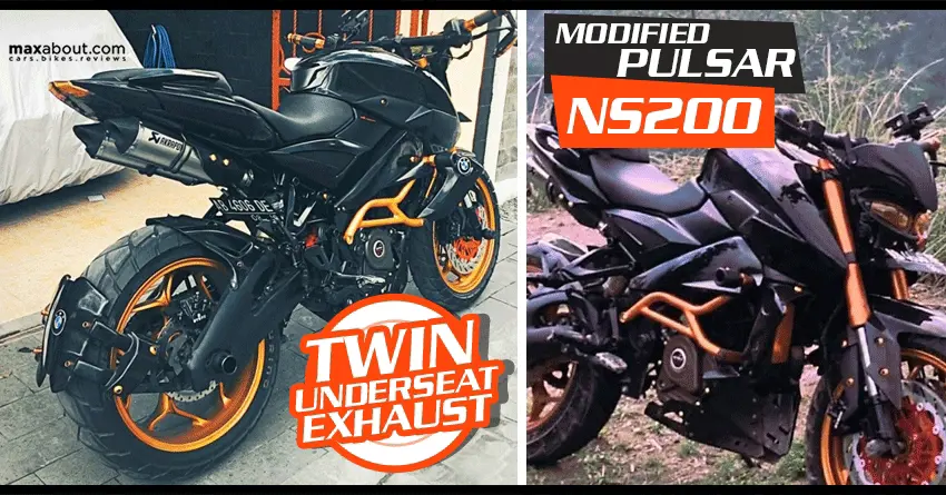 Impressively Modified Bajaj Pulsar NS200 by Judho Pralistyo (Indonesia)