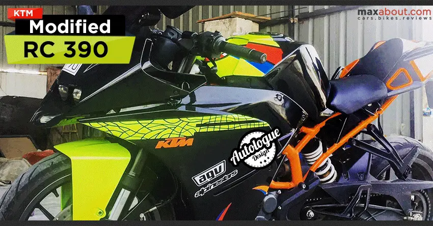 Anmol Singh's Modified KTM RC 390 by Autologue Design
