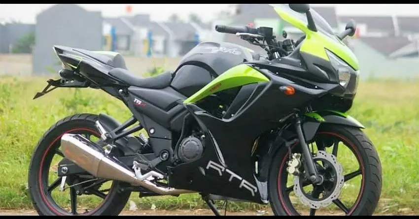 Modified Full-Faired TVS Apache RTR 160 from Indonesia