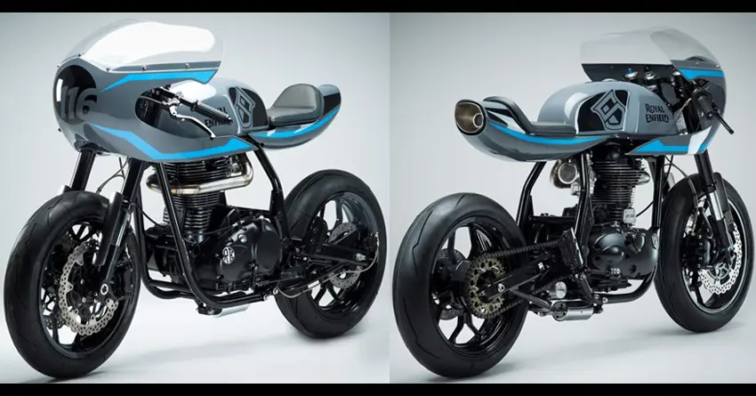 Meet Royal Enfield Surf Racer by Sinroja Motorcycles (UK)
