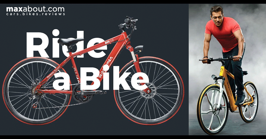 Salman Khan Launches Being Human Electric Cycle @ INR 40,000