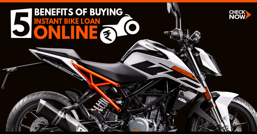 5 Benefits of Buying Instant Bike Loan Online
