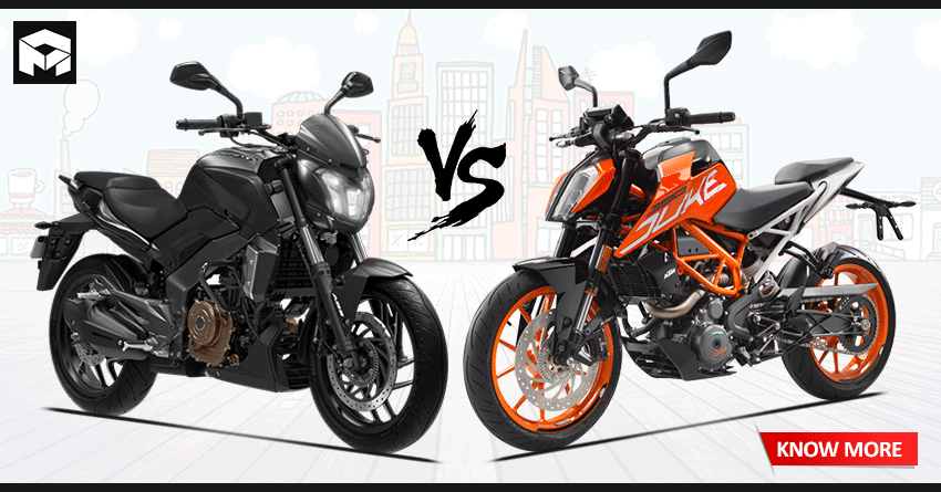 KTM Duke 390 & RC 390 Outsells Bajaj Dominar 400