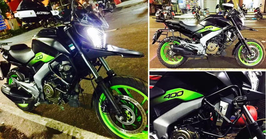 Bajaj Dominar 400 'Adventure Edition' by Ground Designs