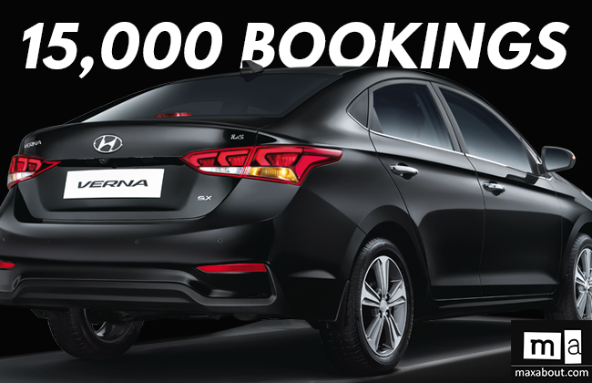 Next-Gen Hyundai Verna Registers 15,000 Bookings