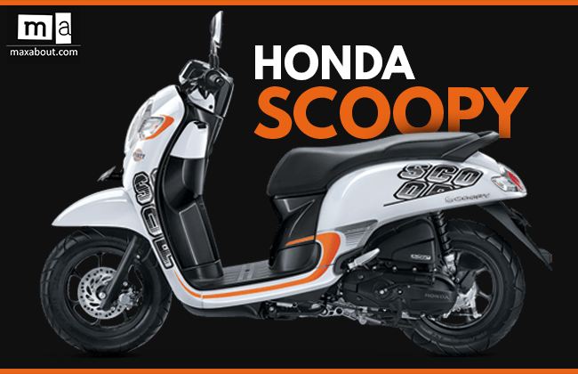 Honda Scoopy Automatic Scooter Spotted Testing in India