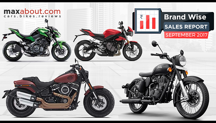 Brand-Wise 2-Wheeler Sales Report (September 2017)