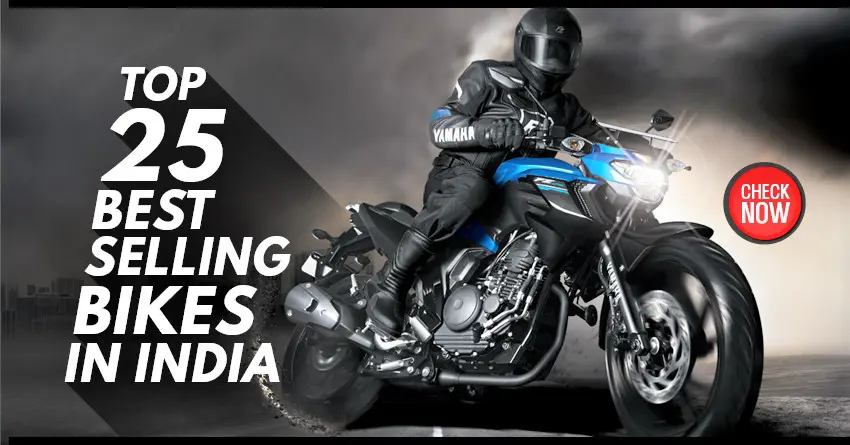 Top 25 Best Selling Bikes in India [November 2017]
