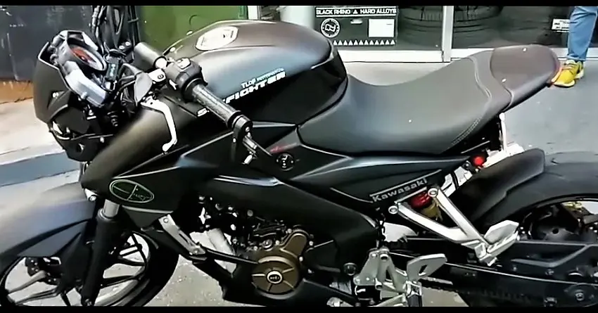 Awesomely Modified Bajaj Pulsar NS200 Street Fighter by TLDF MotoMotive