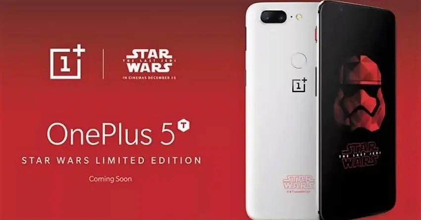 OnePlus 5T Star Wars Limited Edition India Launch on December 14