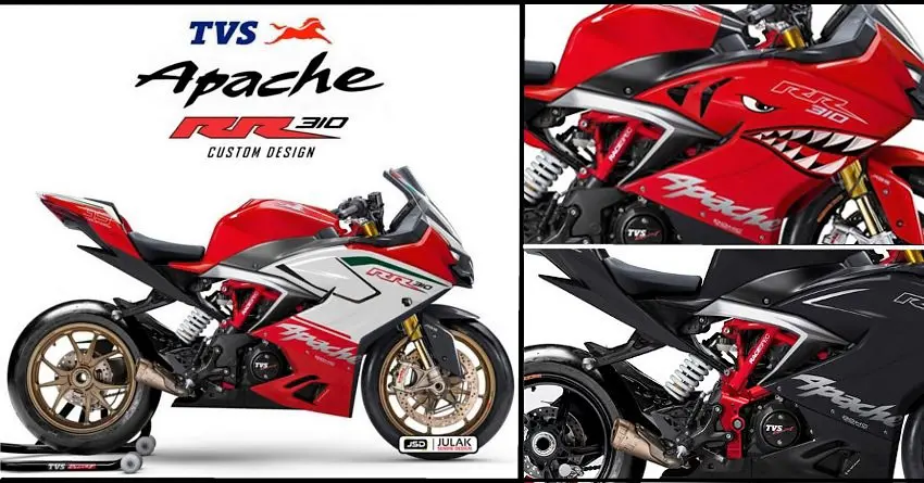 Mind-Blowing TVS Apache RR 310 Renderings by Julak Sendie Design