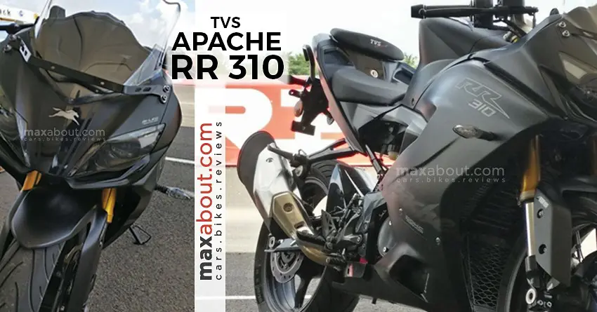 Maxabout Exclusive! Production-Ready TVS Apache RR 310 Photos Leaked!