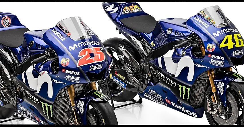 2018 Yamaha YZR-M1 MotoGP Motorcycle Officially Unveiled