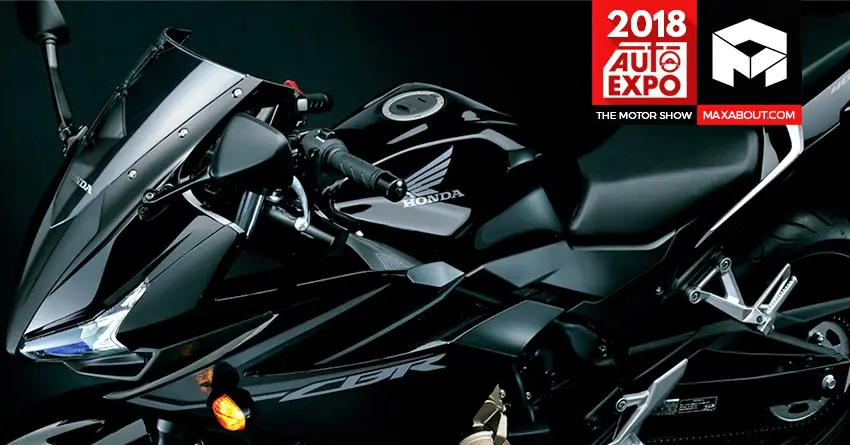 Honda Bikes @ Auto Expo 2018 | New CBR Sport Bike, Full-Faired CB Hornet