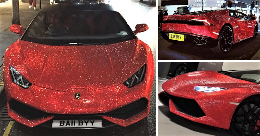 Lamborghini Huracan Embedded with 1.3 Million Swarovski Crystals