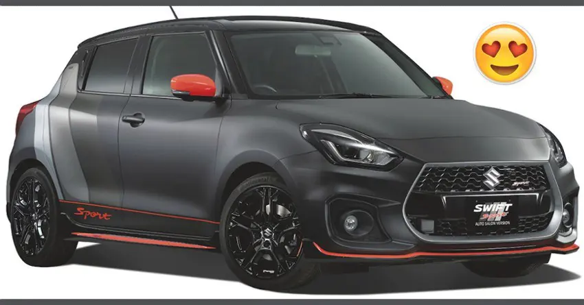 New Suzuki Swift Sport Auto Salon Edition Officially Unveiled
