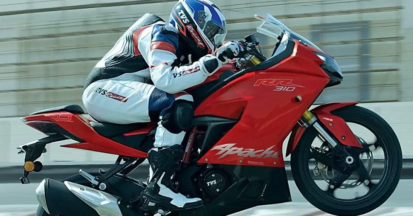 TVS Motor Might Work on a 2-Cylinder Apache Sports Bike