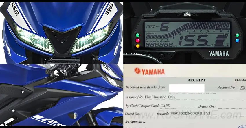 Yamaha R15 Version 3 Bookings Open Ahead of Launch @ Auto Expo 2018