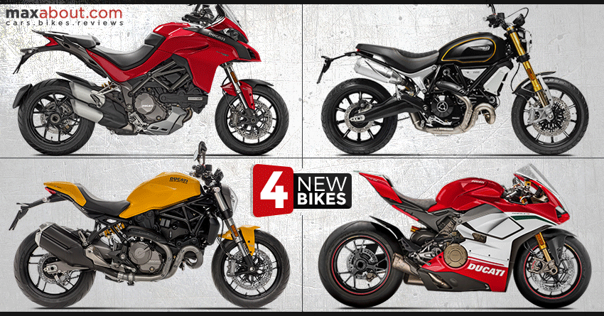 4 New Ducati Bikes to Launch in India this year