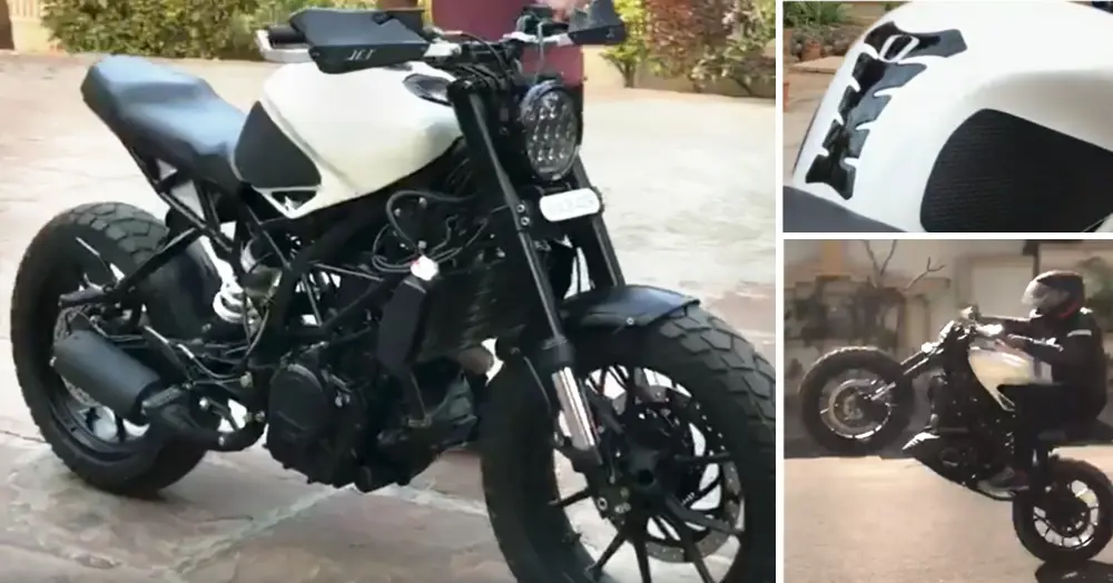 Modified KTM Duke Badmaash 390 by Rajputana Custom Motorcycles