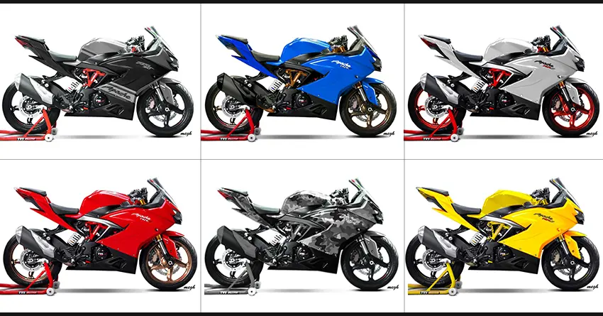 Meet TVS Apache RR 310 in 6 Awesome Digitally Rendered Shades