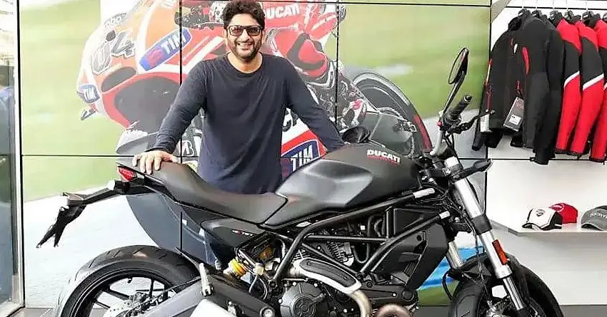 Arshad Warsi Buys Ducati Monster 797 Dark Stealth Edition