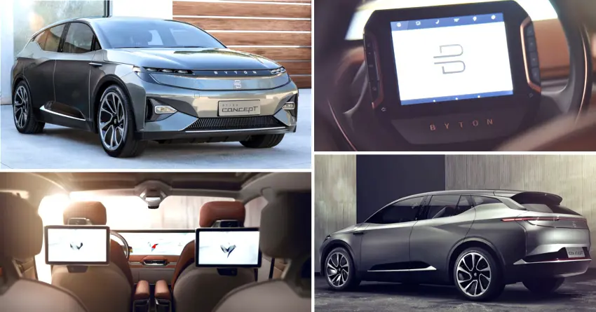 2019 Byton Electric SUV Concept Officially Unveiled
