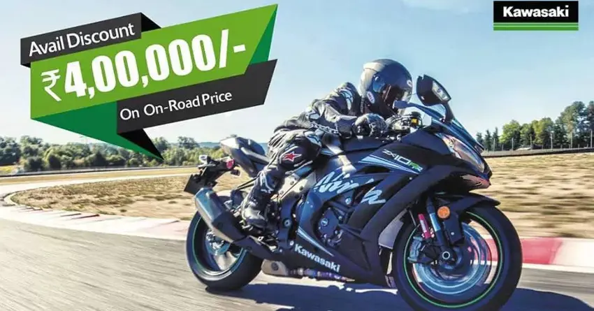 INR 4 Lakh Discount on Kawasaki Ninja ZX-10RR