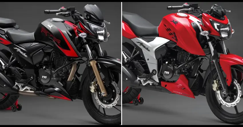 TVS Apache RTR Price Hiked, Updated Price List