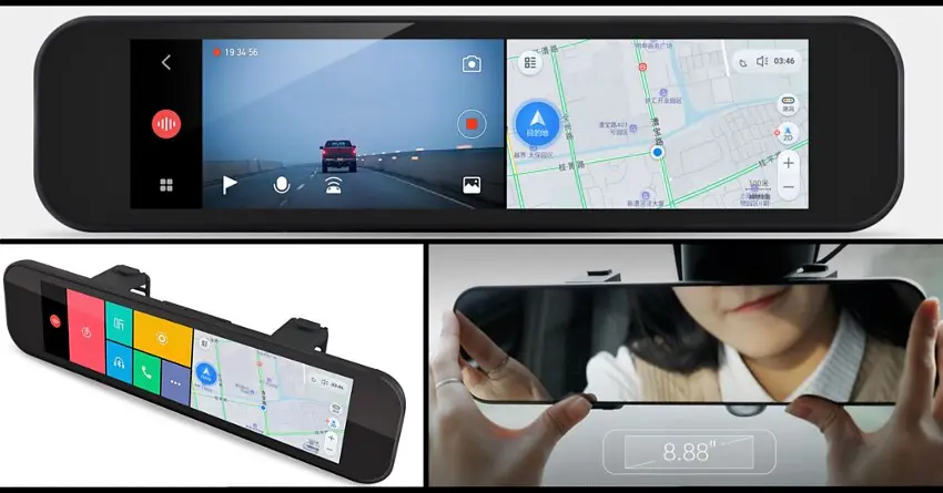 Xiaomi Smart Rear View Mirror Launched @ 1199 Yuan (INR 12,400)