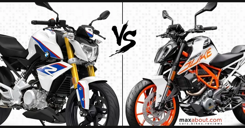 BMW G310R vs. KTM Duke 390