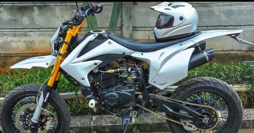 Bajaj Pulsar 220 Supermoto Edition by Agung Kustian (Indonesia)