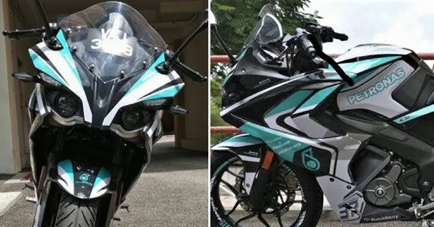 Custom Wraps: Meet Bajaj Pulsar RS200 Petronas Edition
