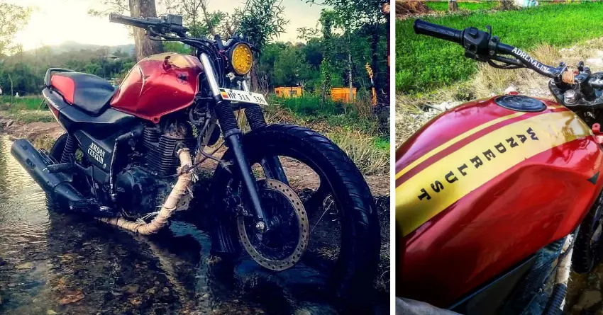 Hero Honda Karizma Wanderlust Edition by Jordan Customs