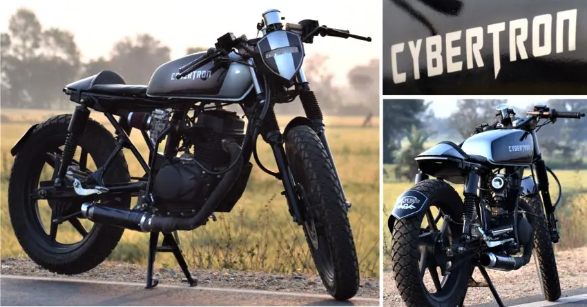 Honda CB Shine Cybertron 125 by 'Feel on Wheel'